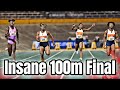 Tina Clayton BREAKS the 100m Record! 💥 How She Dominated the National Championship