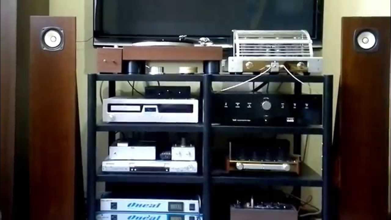 DIY Open Baffle Fostex FE103En + ScanSpeak 26W Line Transmission