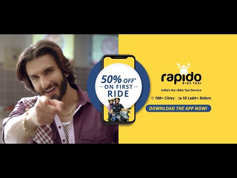 Rapido المتقدم: ملاحظات الدراجة والتاكسي والسيارات وسيارات الأجرة