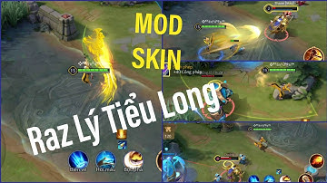 MOD skin Raz lý tiểu long #mùa 17