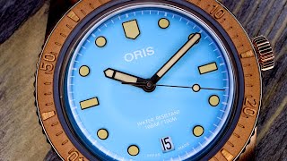 ORIS Divers SIXTY-FIVE Cotton Candy (Blue) 38mm