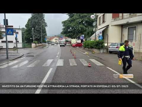 INVESTITO DA UN FURGONE MENTRE ATTRAVERSA LA STRADA, PORTATO IN OSPEDALE | 03/07/2023