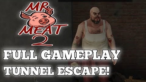 Mr.  Meat 2 : Prison Break - FULL GAMEPLAY (TUNNEL ESCAPE)IOS,ANDROID