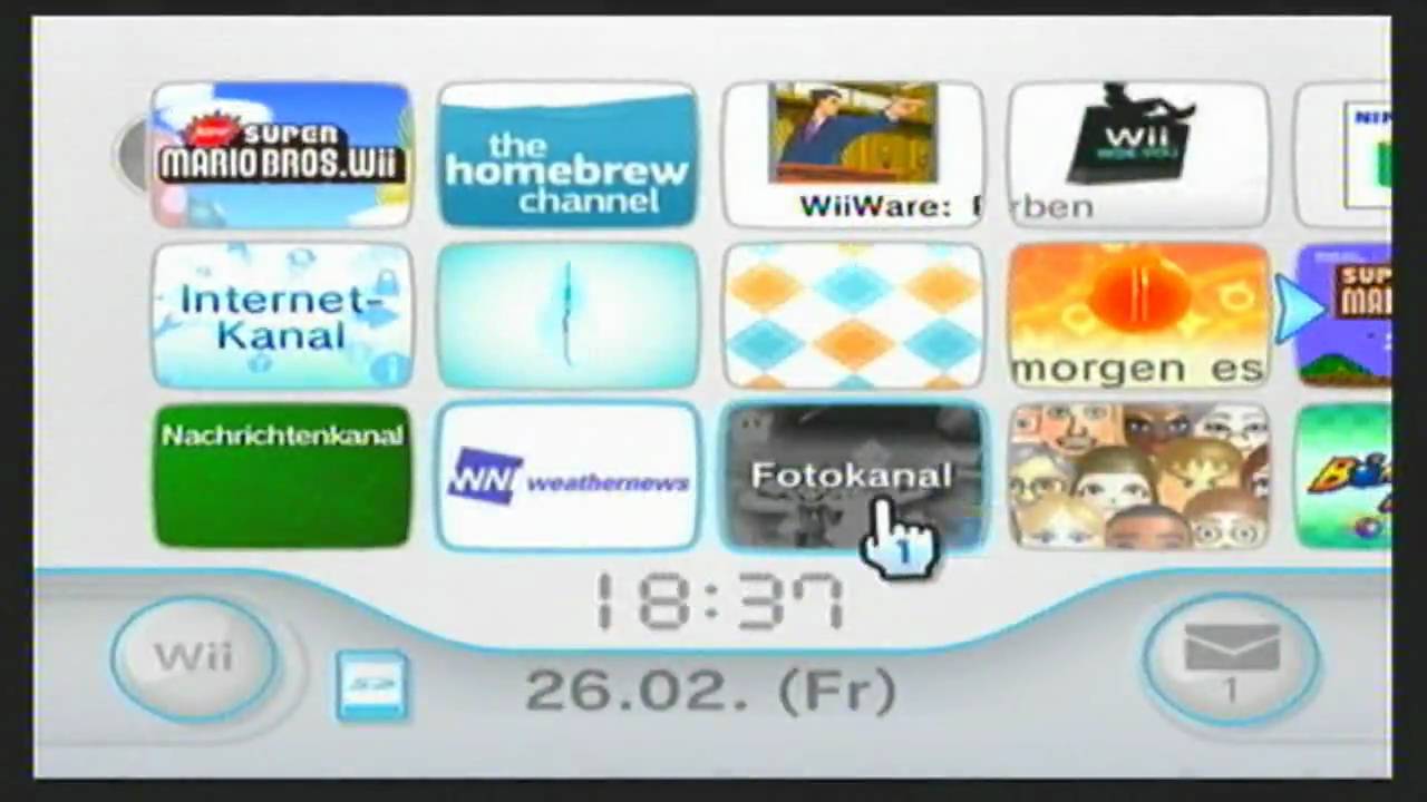 wii menu