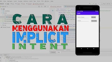 Mengirim Pesan dan Mencari Alamat Menggunakan Implicit Intent - Android Studio