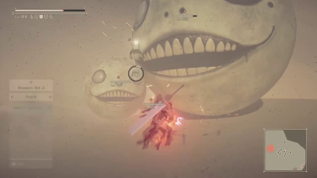 Nier:Automata  Hard Mode 100% bits'n pieces