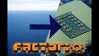 【Factorio】Sea water to CPU.  Building a computer inside of factorio【 Indie fooccubus vtuber 】