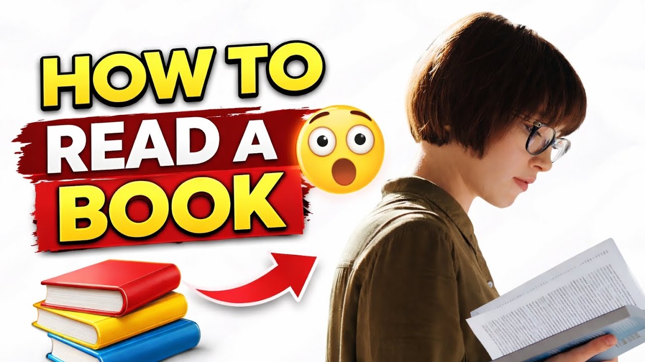 90% लोग किताब गलत पढ़ते हैं | Learn How To Read A Book Properly (11 Techniques) 
