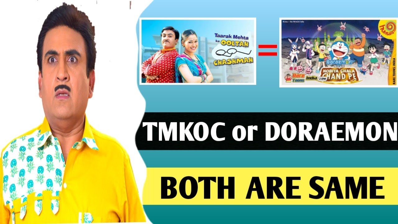 Tmkoc And Doraemon Are Same Both Character Are Same Anime World Tmkoc and doraemon are same both character are same anime world