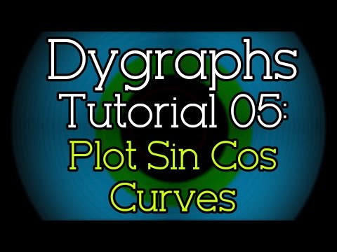 Dygraphs Tutorial 05: Plot Sin and Cos Curves