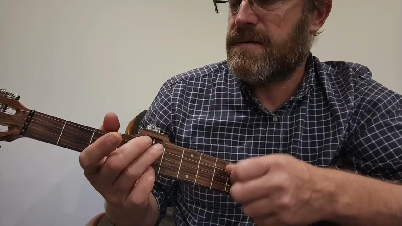 Clawhammer banjo walkthrough."Wayfaring Stranger". Open C minor tuning