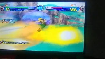 Dragonball Z Budokai 3 Piccolo Destructive Wave to Telport Attack on Android 18 Alternate Ryona
