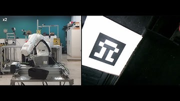 Task Replanning with Position Based Visual Servo - MoveJ Offset Position