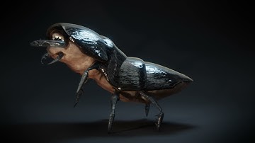 Alien Cockroach  - 3D Model - Blender 2.92