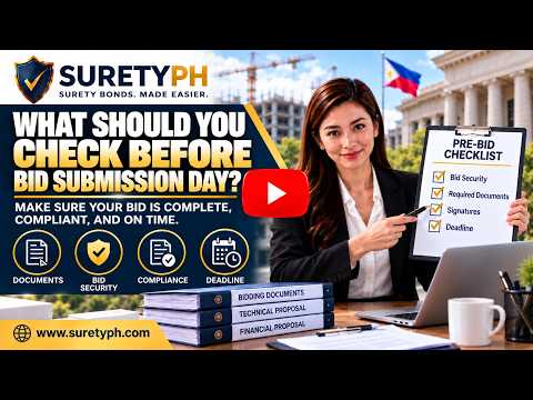 Video thumbnail: What Should You Check Before Bid Submission Day?