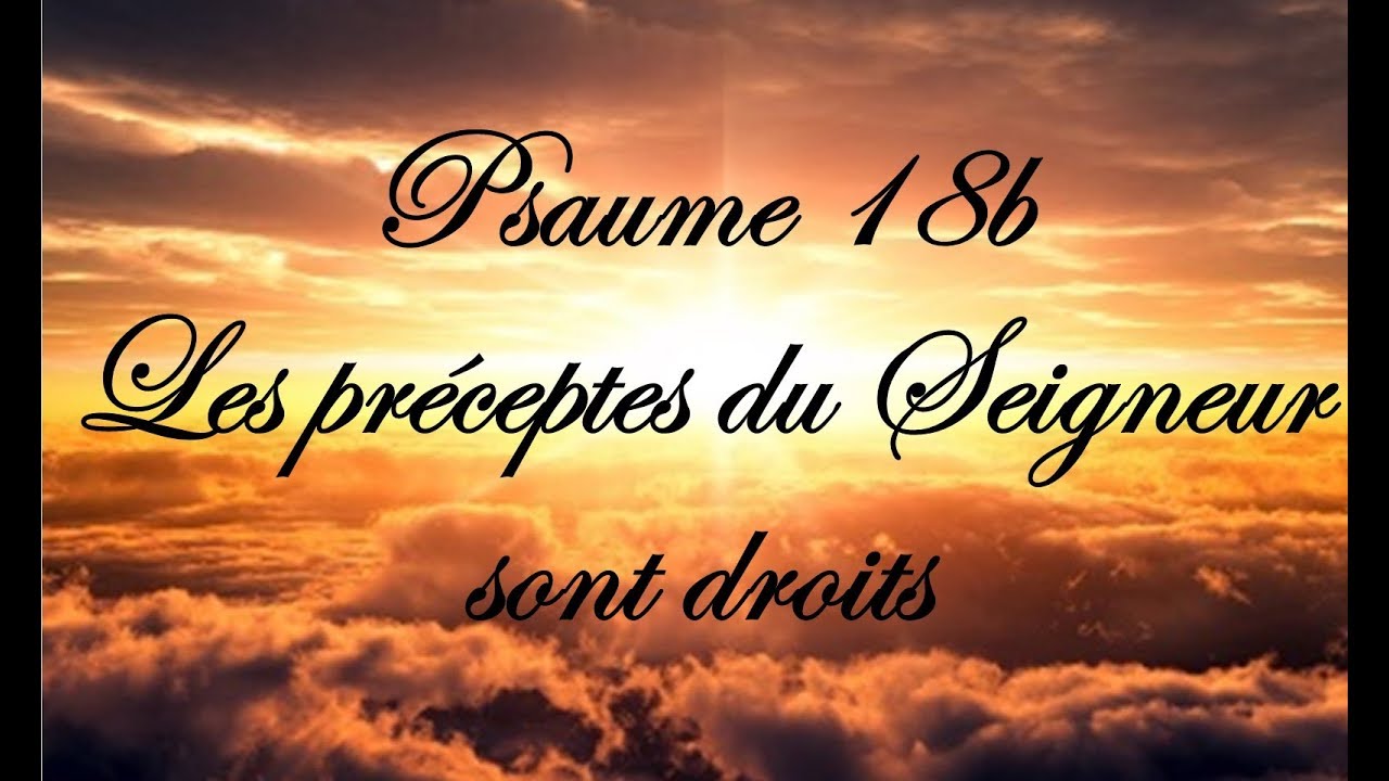 Les Préceptes Du Seigneur Sont Droits Partition Pdf