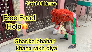 Helping Covid-19 Affected Family With Food