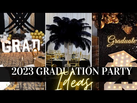 2023 GRADUATION PARTY IDEAS| DIY BACKDROP| EVENT PLANNING| LIVING LUXURIOUSLY FOR LESS