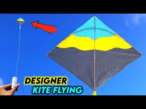 How to make Designer Kite , patang kese banate hai