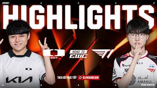 DK VS T1 | HIGHLIGHTS | ROAD TO EWC | HOÀNG LUÂN CO-STREAM #EWCWATCHPARTY #EWCQUALIFIER