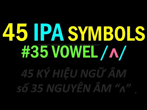 #35-IPA-Vowel/Nguyên âm /ʌ/ - YouTube