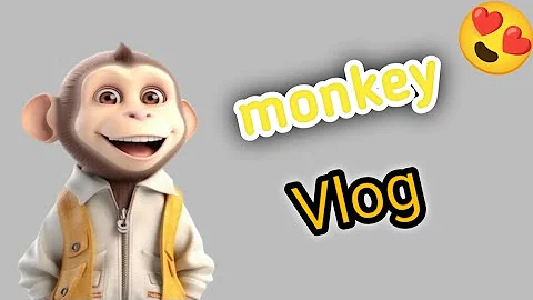 Monkey ride a bike || how to make monkey vlog || monkey mountain vloger