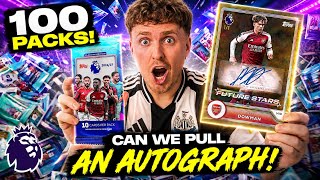 I opened 100 PACKS of Topps Premier League 26/27 