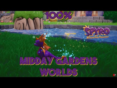 Spyro 3: Year of the Dragon - Midday Gardens Worlds