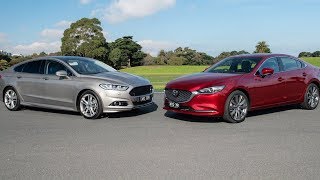 2018 Ford Mondeo vs 2018 Mazda 6