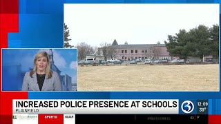 Increased police presence at Plainfield High School due to threatening comment