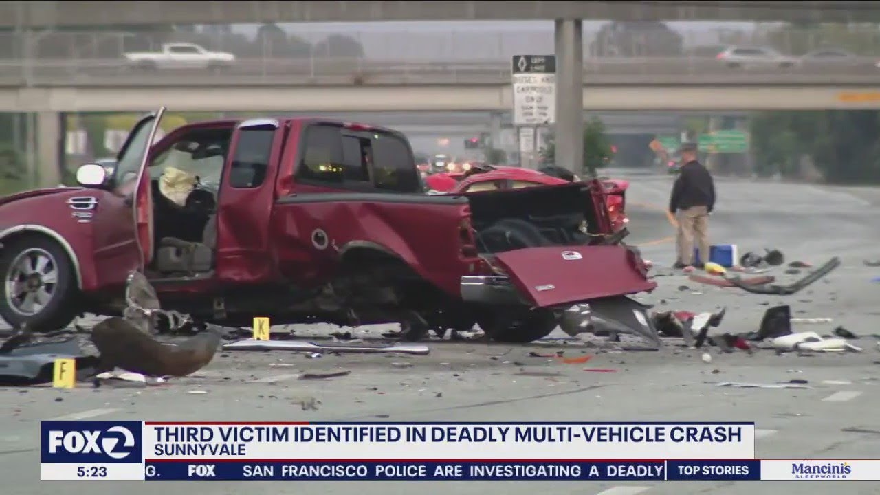 3rd victim identified in huge Sunnyvale crash YouTube