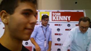 I met Tom Kenny the voice actor of Spongebob at Fan Expo on Sep 2nd , 2015 Resimi