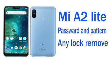 mi A2 lite hard reset। mi a2 passward lock pattern lock remove।