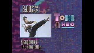 Hbo 1992 Bumper - Tonight
