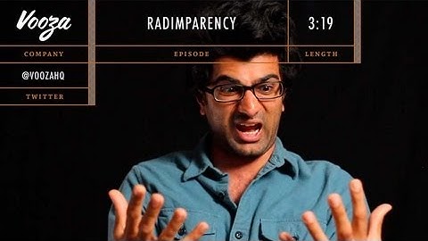 The best tech startup spoof video ever: Vooza on Radimparency