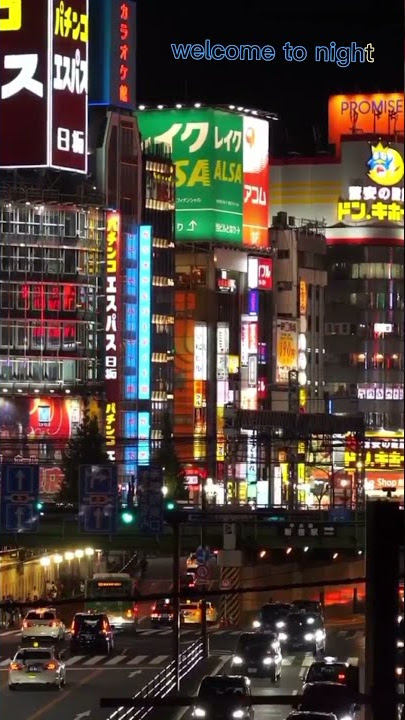 STORY WA kota jepang malam hari