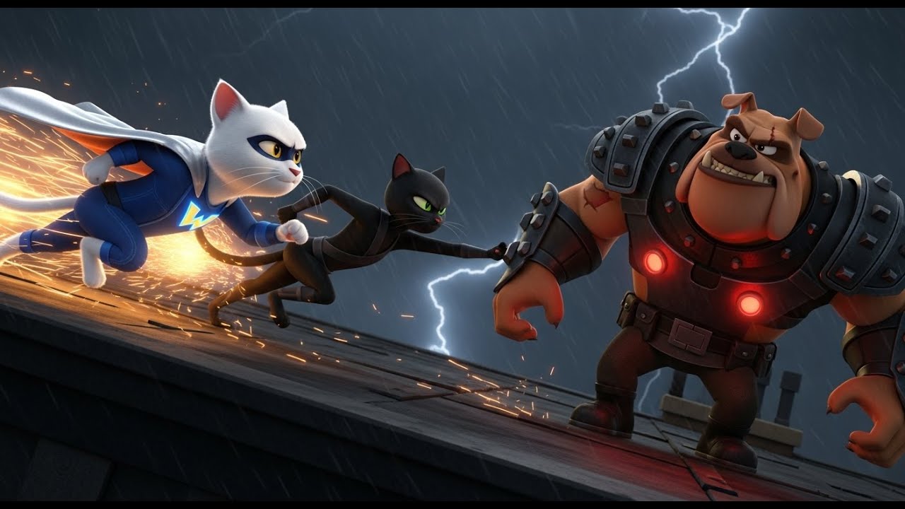 Super Cat Roro The Rise of Super Cats | A New Battle | 3D Animated Story - YouTube