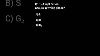 Cell Cycle MCQs 🔥 Level Up | BSc Nursing Entrance 2026#bscnursingentrance #nursingpreparation #pyq