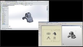 TUTORIAL op2 : SolidWorks / KeyCreator - (Tool Engaged)