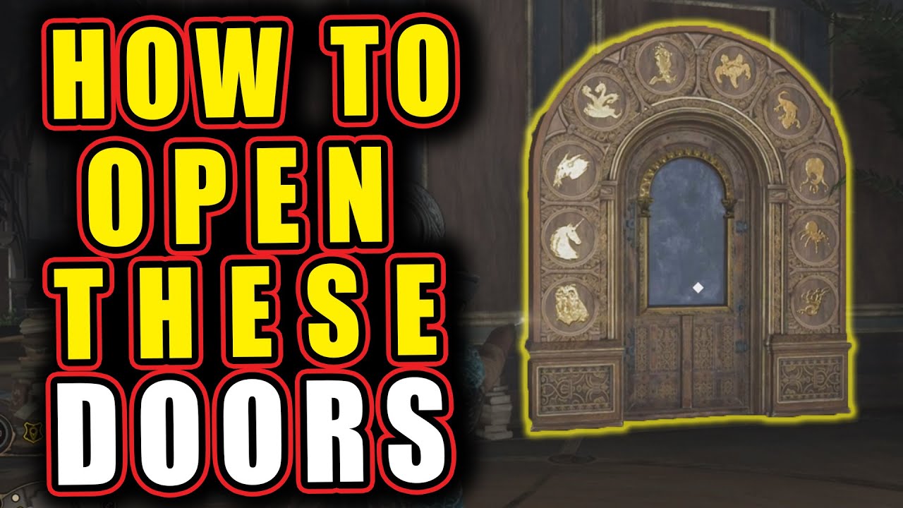 Hogwarts Legacy Number Door Puzzles: How to Open the Math Doors -  GameRevolution