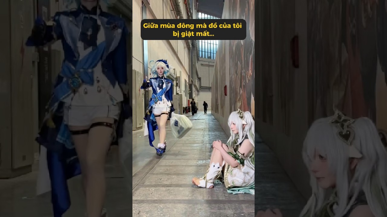 Cô ấy vẫn còn ở đó sao… #meowcosplay #shorts