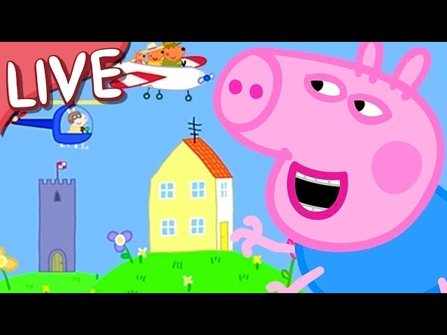 🔴 Giant Peppa Pig and George Pig! LIVE FULL EPISODES 24 Hour