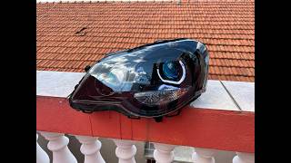 Farol Polo 2012 com Infinity Mirror e projetor Biled