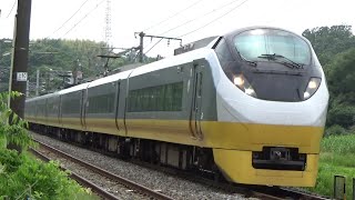 常磐線 E657系K2(イエロージョンキル塗装)編成（9M  特急ひたち9号  いわき行き）通過。