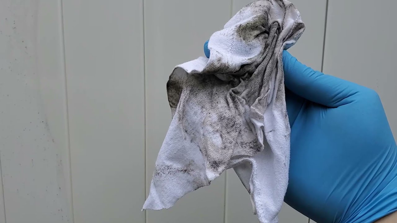 Remove Black Mold On Vinyl Fence YouTube