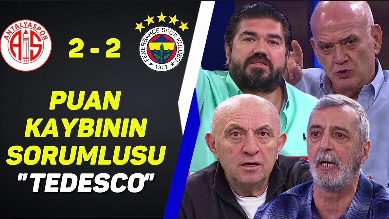 ANTALYASPOR-FENERBAHÇE Beyaz Futbol Maç sonu 