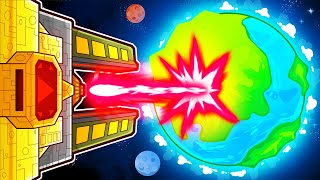 Using an ORBITAL LASER to mine the Earth's core!