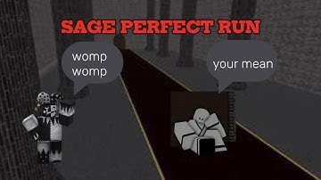 Sage Perfect Run / Item Asylum