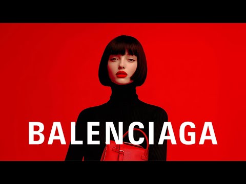BALENCIAGA Red Power Deep House For Fierce Focus Bold Style