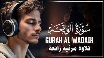 سورة الواقعة (كامله) تلاوة مرئية 🎥🎧بأداء مبهج وهائه للقلب ❤ القارئ محمد وجيه Surah Al Waqaih Full